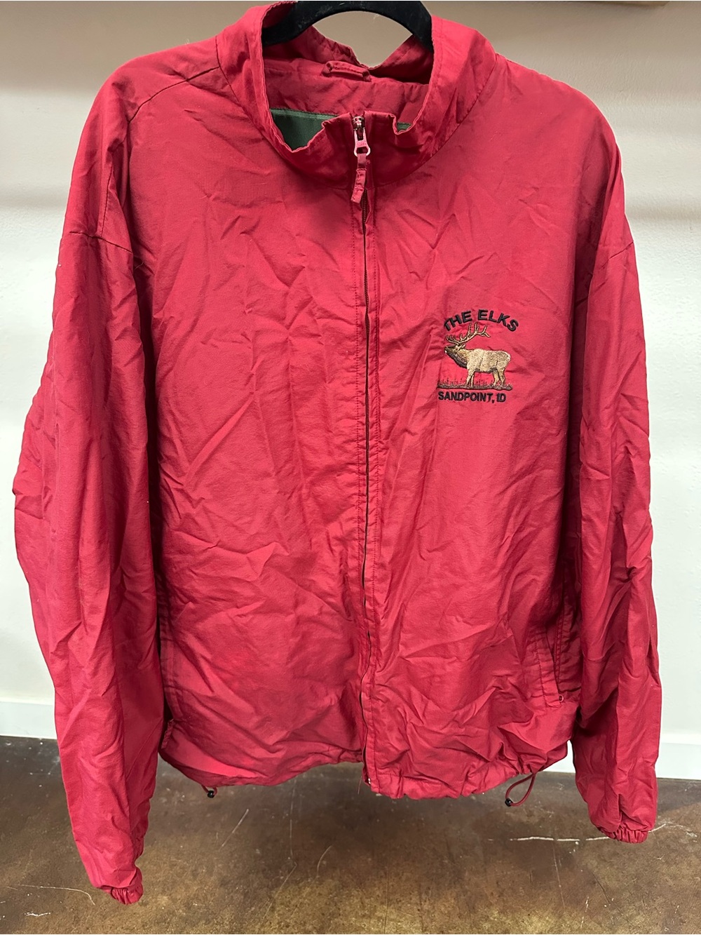 Sandpoint Red Windbreaker Jacket